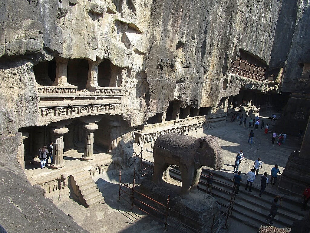 Świątynie Ellora. Indie