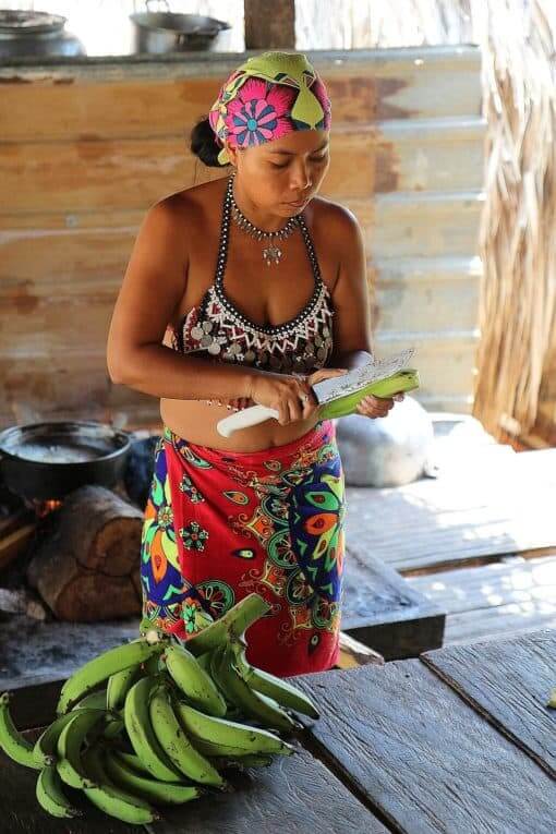 Indianie Embera. Panama.
