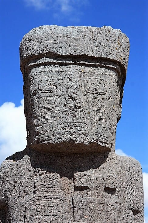 Tiwanaku w Boliwii. Aramu Muru i Puma Punku 24 Boliwia. Tiwanaku