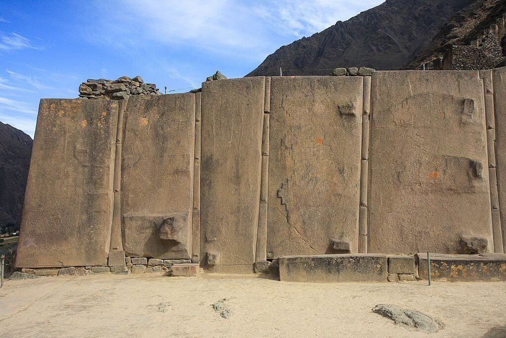 Ollantaytambo sciana 7 monolitow