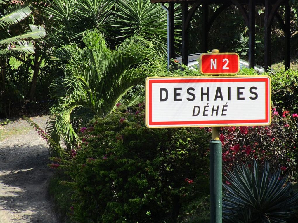 Gwadelupa. Deshaies.