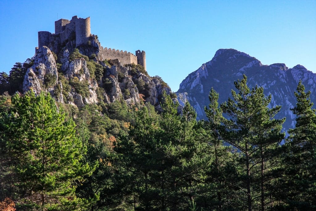 Zamki Katarow Zamki Katarow Chateau de Puilaurens 2 2 1