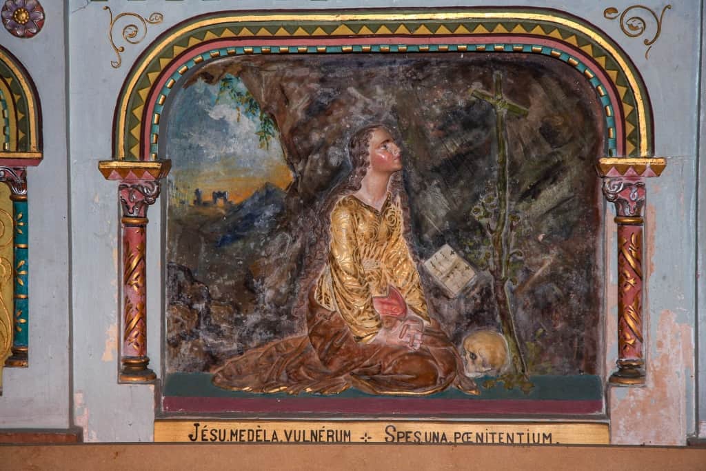 zamki katarow oltarz z maria magdalena 1