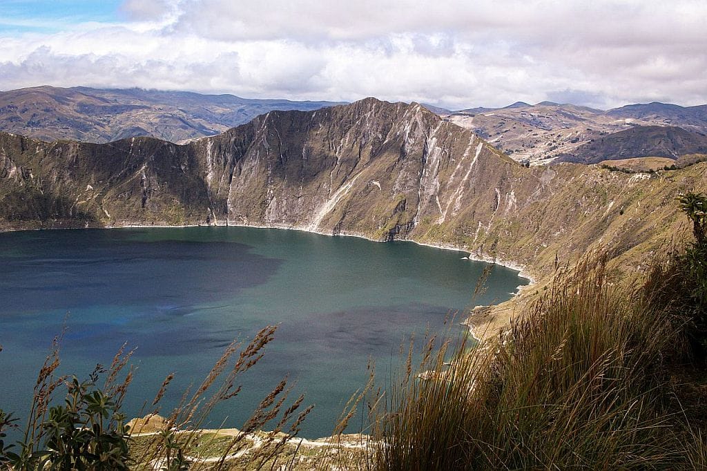 Wulkany w Ekwadorze 29 wulkany w ekwadorze Quilotoa Crater lake 2