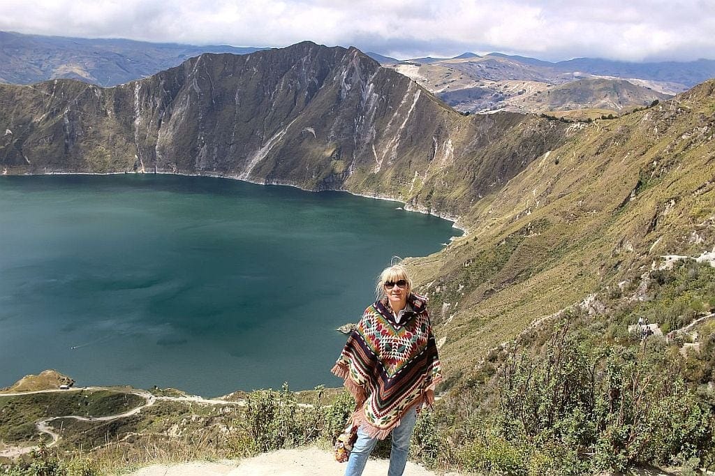 Wulkany w Ekwadorze 28 wulkany w ekwadorze Quilotoa Crater lake 4