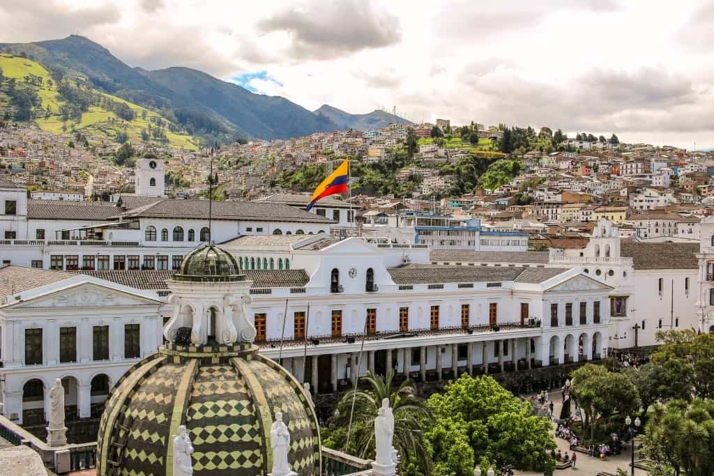 Quito stolica Ekwadoru Plac Niepodleglosci 2