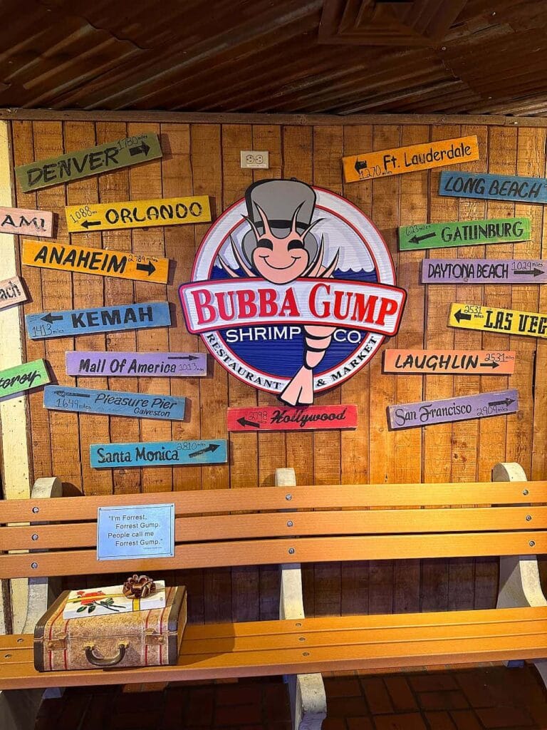 Forrest Gump z Beaufort 28 bubba gump restaureacja na czesc forresta gumpa 2