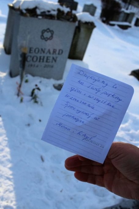 Montreal. Leonard Cohen