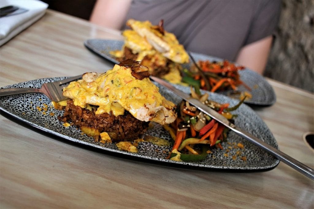 Restauracja w Kartagenie, peczuga. 