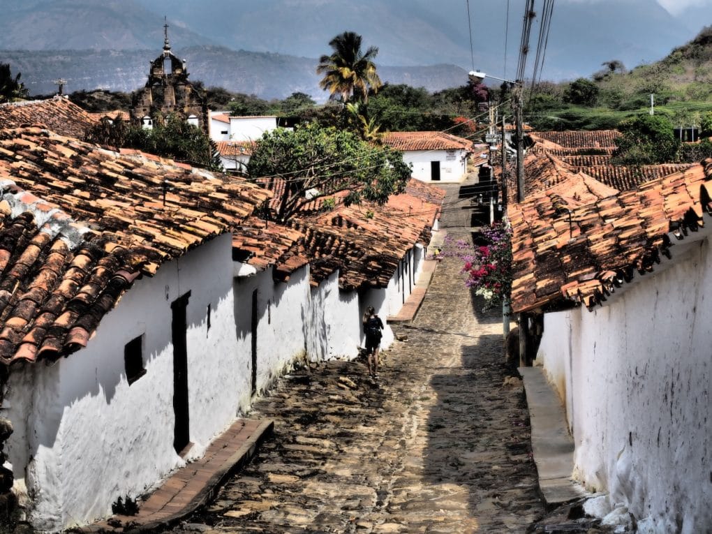 Barichara. Kolumbia.