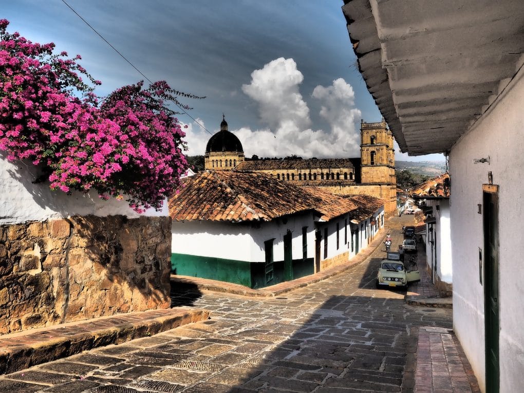 Kolumbia Barichara architektura kolonialna