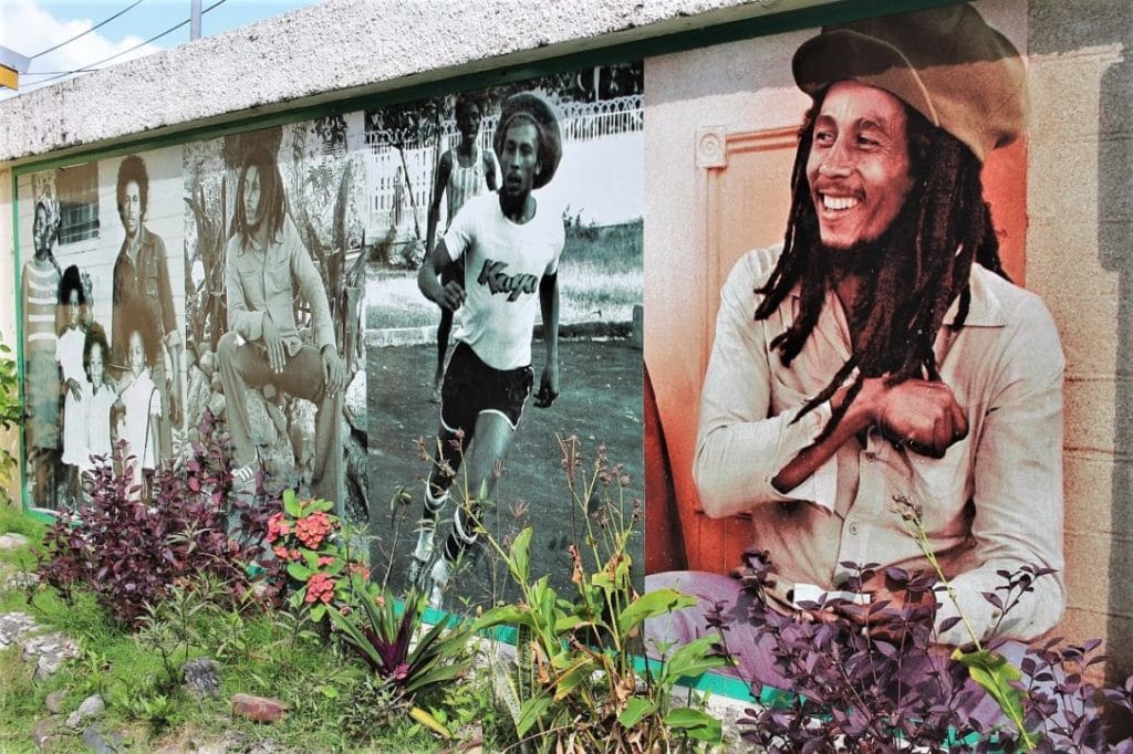 Bob Marley i Rastafarianie 4 murals Kingston bob Marley
