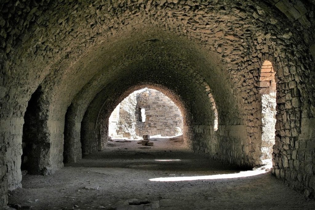 Zamek Al-Karak, twierdza Heroda i mapa z Madaby 10 Jordania. Kerak.