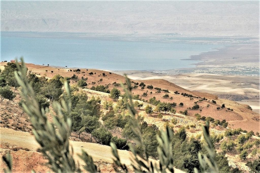 Jordania. góra Nebo. 