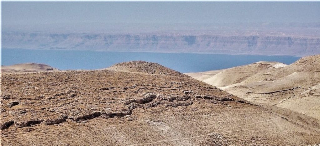 Zamek Al-Karak, twierdza Heroda i mapa z Madaby 13 Mukawir. Morze Martwe,
