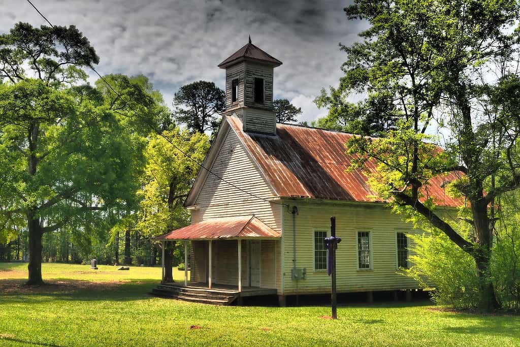 amerykanskie miasteczka kosciol Philomath.6
