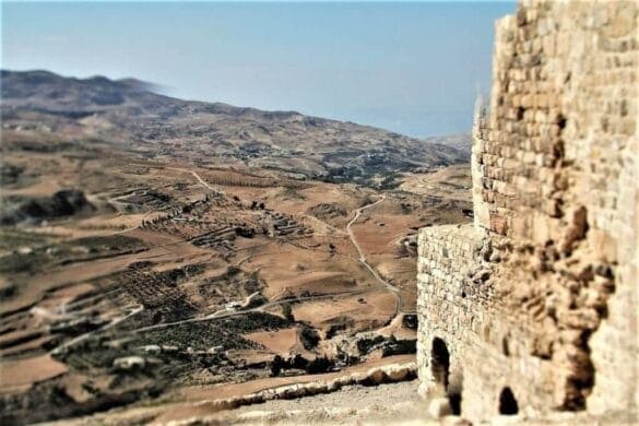Zamek Al-Karak, twierdza Heroda i mapa z Madaby