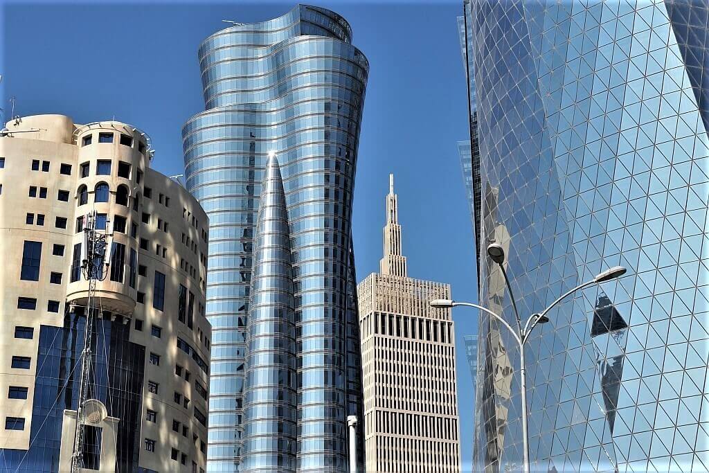 Skyscrapers-of-Al-Dafna-Qatar