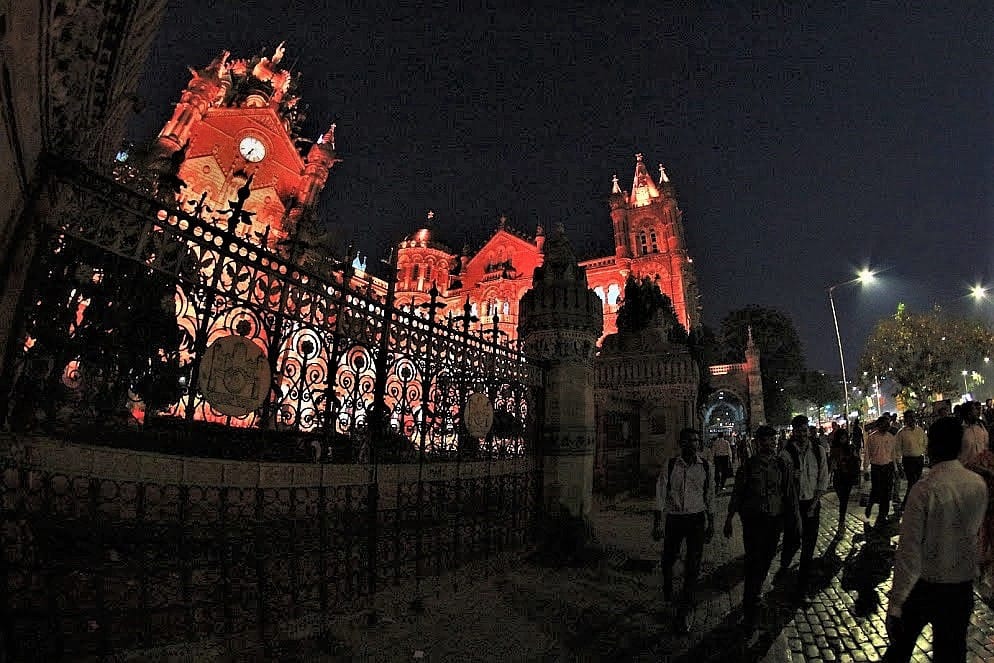 Mumbaj i wyspa Elefanta 2 Chhatrapati Shivaji Terminus Mumbai Indie