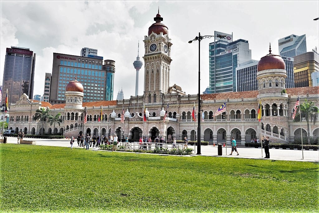 Kuala Lumpur 2 Kuala Lumpur Budynek sultana Abdula Samada 1
