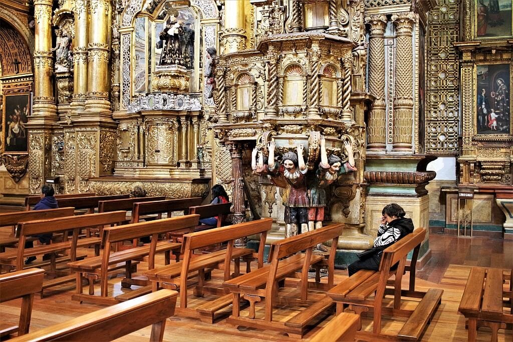 Quito Kosciol San Francisco