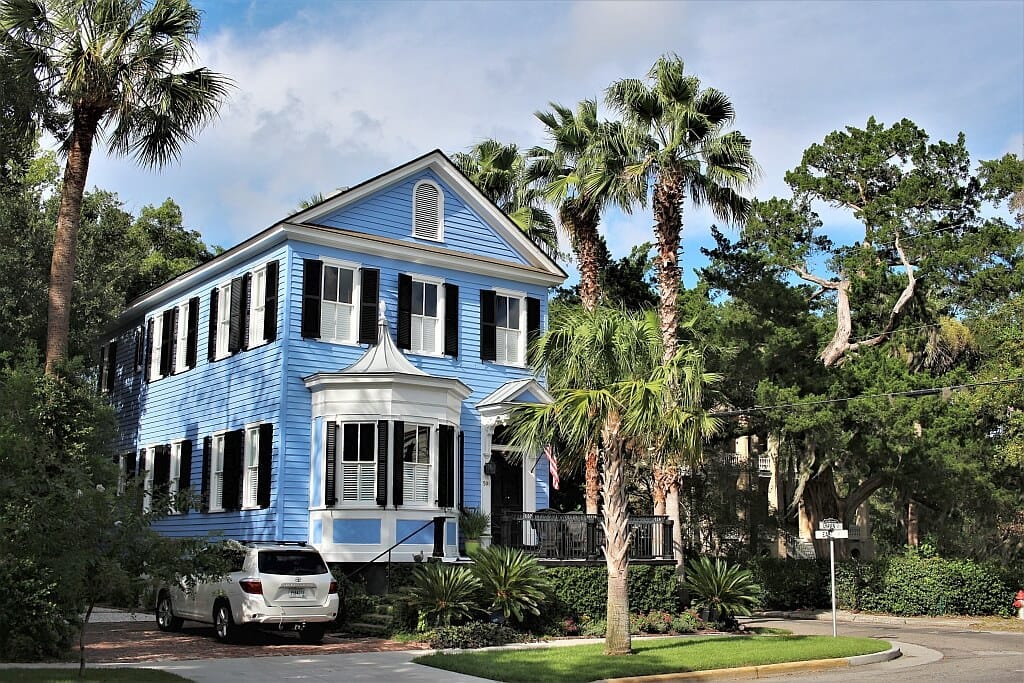 Forrest Gump z Beaufort 49 South-Carolina-Beaufort