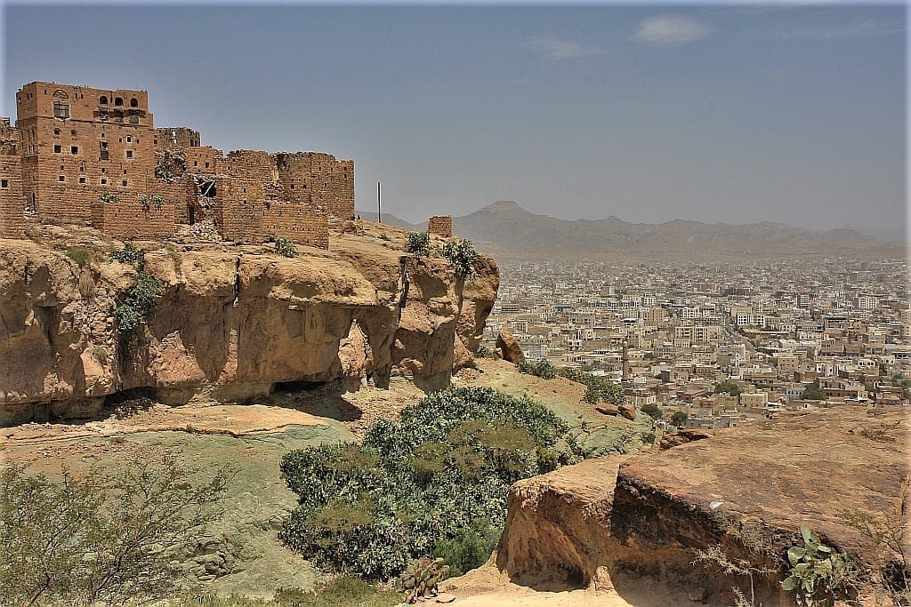 Sana stolica Jemenu 52 sana wzgorze
