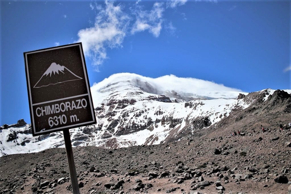 Wulkany w Ekwadorze 42 Ekwador Wulkan Chimborazo 6310 metrow