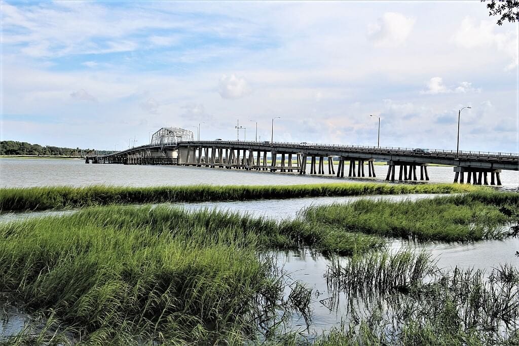 Forrest Gump z Beaufort 22 Forrest Gump most z filmu