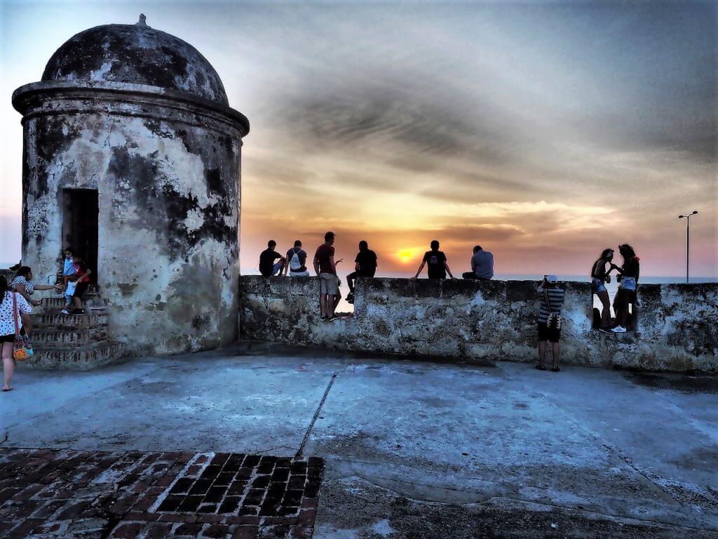 Mury obronne Cartagena Kolumbia