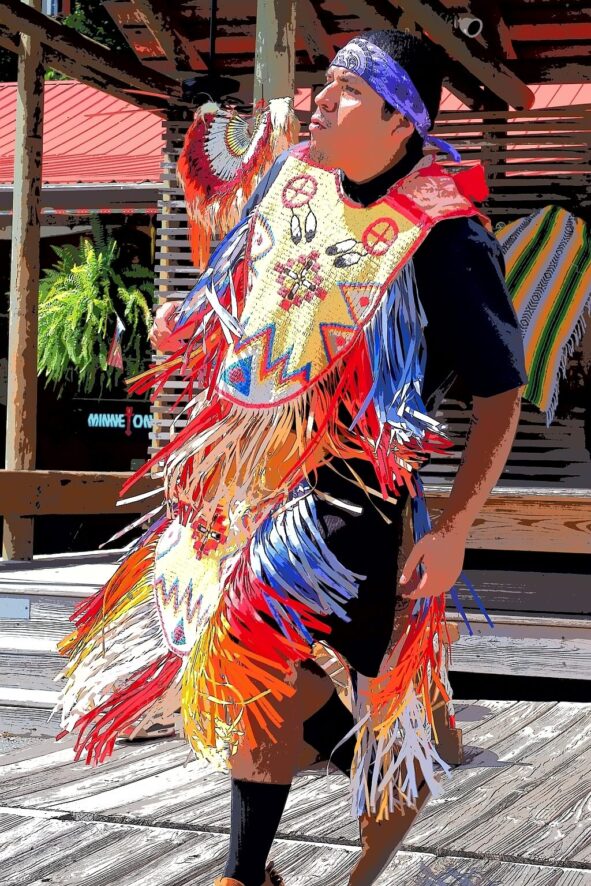 miasteczko cherokee tanczacy