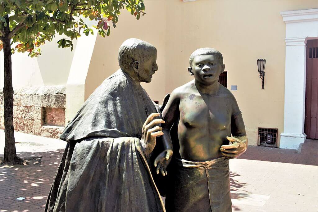 pomnik Pedro Clavera Cartagena de Indias