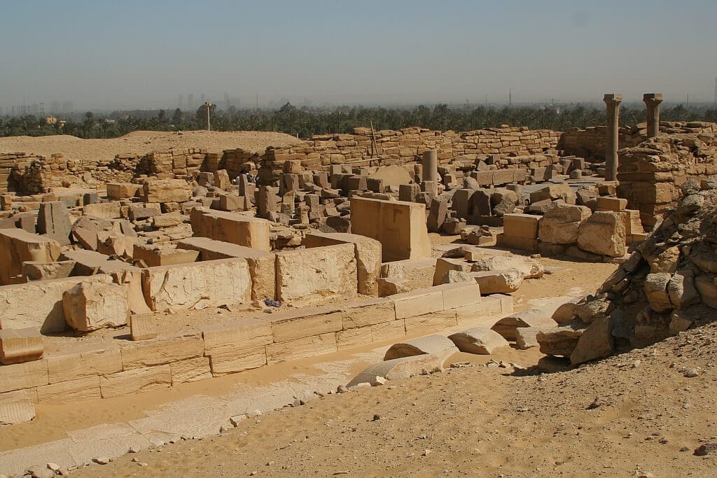 Kompleks Piramid Abusir w Egipcie