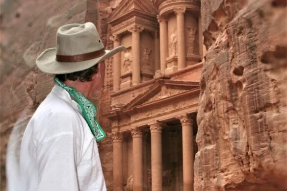 Petra w Jordanii. Starożytne miasto Nabatejczyków