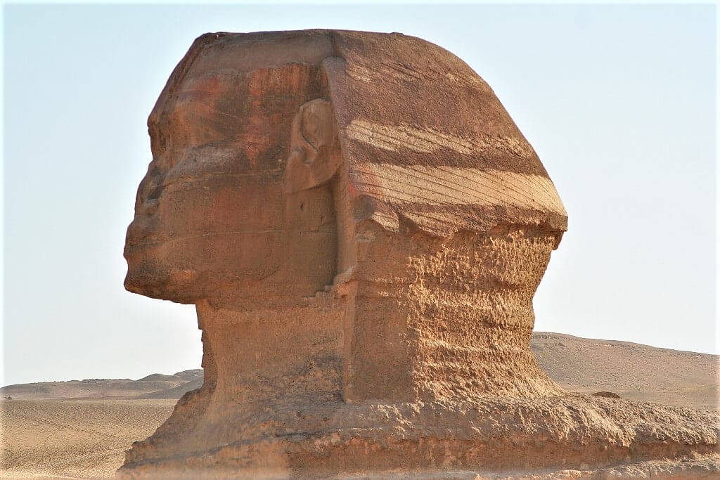 glowa Sfinksa Giza