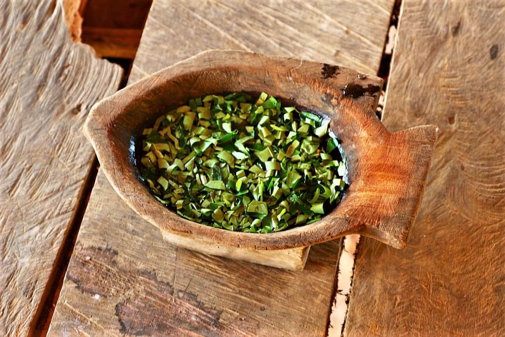 Indianie Embera posilek