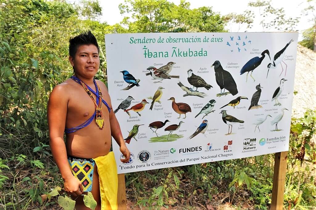 Indianie embera ptaki Panama
