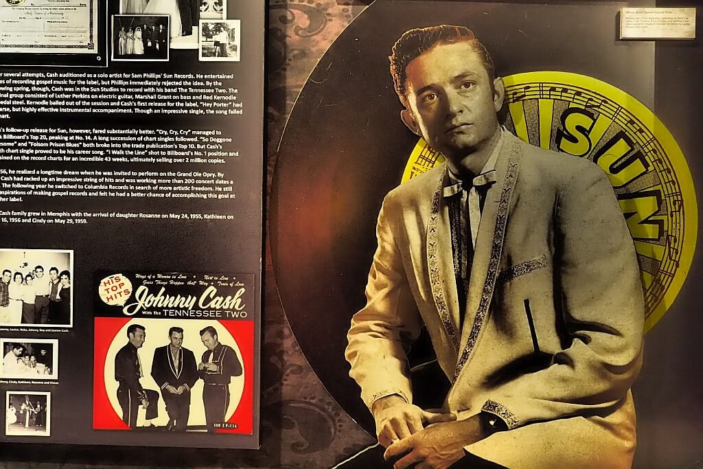 Johnny Cash Museum Nashville.Sun Studio