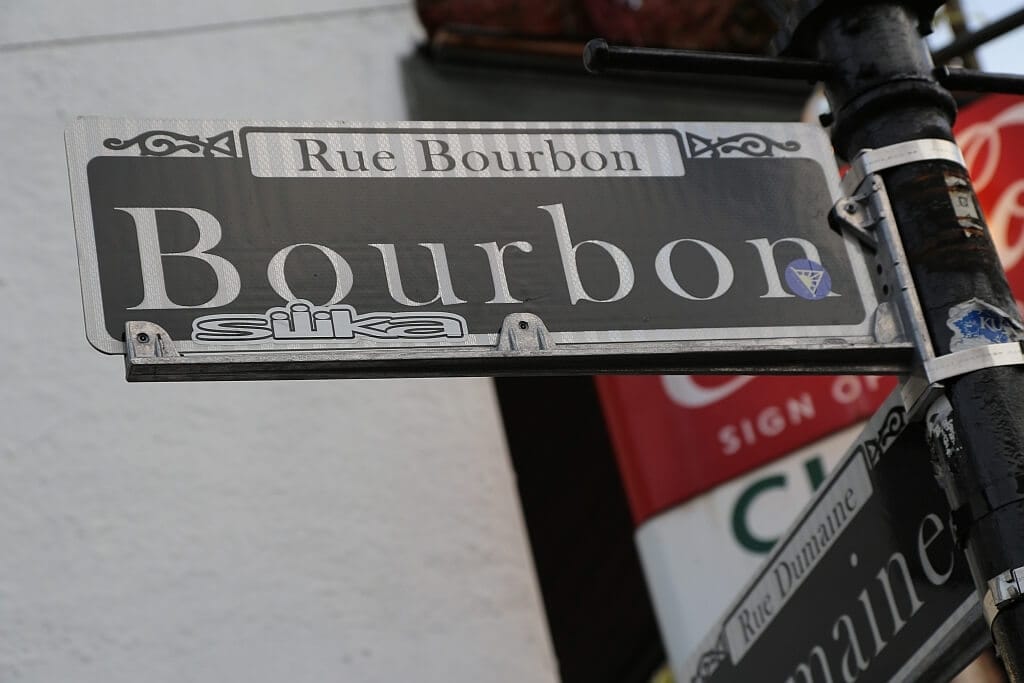 Nowy Orlean - Dzielnica Francuska 19 Bourbon Street Nowy Orlean