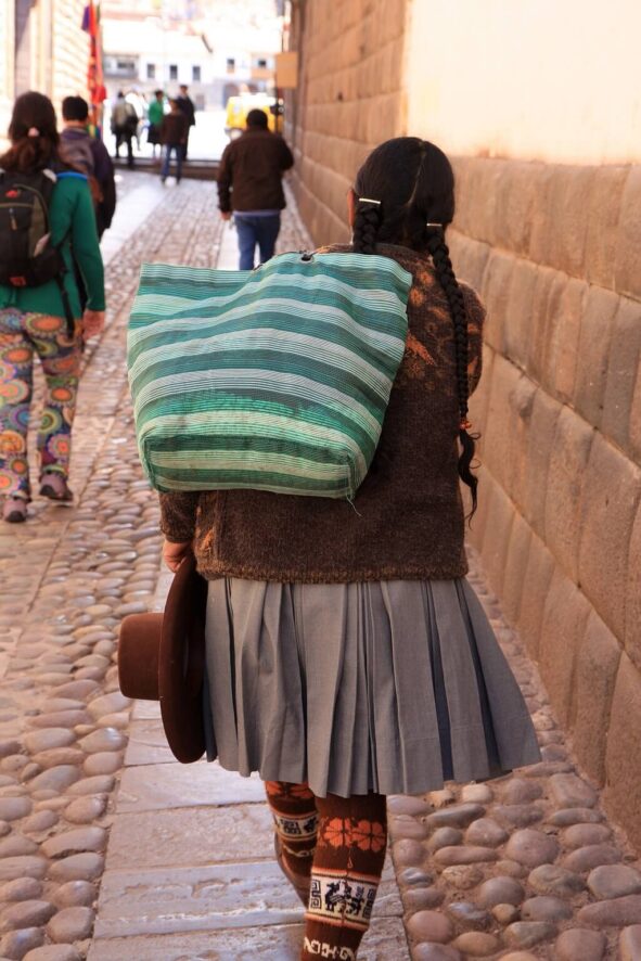Cuzco-kobieta