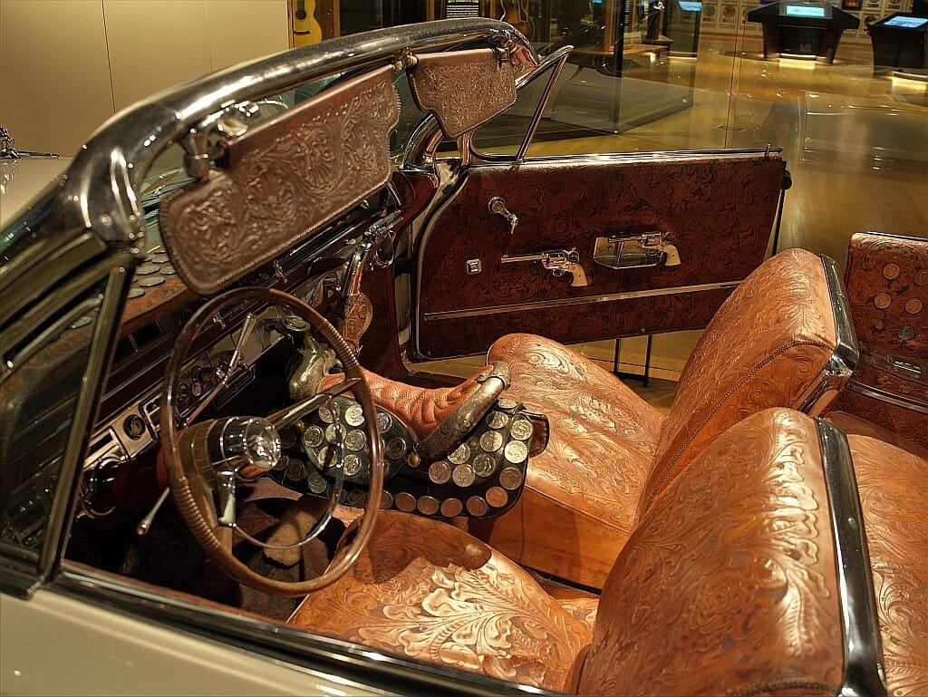 Nashville Country Music Hall of Fame Webb Pierce car