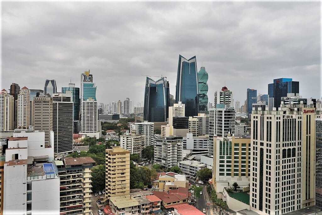 Panama City panorama miasta