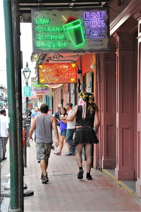 Nowy Orlean - Dzielnica Francuska 23 french-quarter-bourbon-street-new-orlean