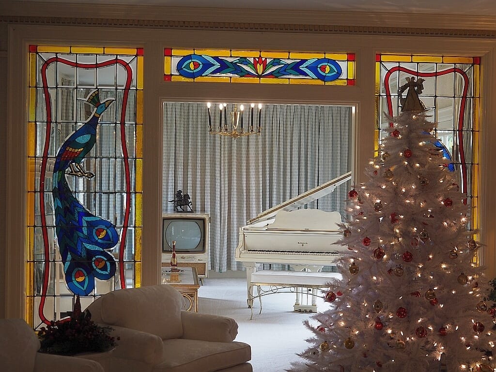 Elvis Presley Graceland fortepian