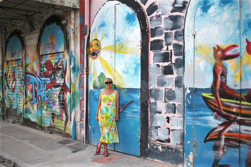 Gwadelupa mural Pointe a Pitre