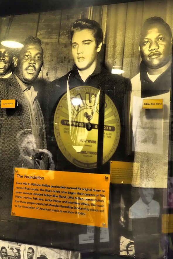 Memphis Sun Studio.Sam Philips Elvis Presley