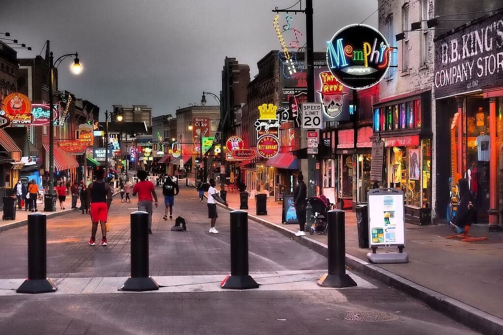 Memphis Tennesee Beale Street