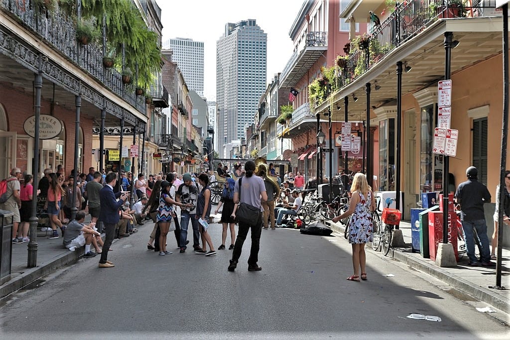 Nowy Orlean - Dzielnica Francuska 27 Nowy Orlean centrum dzielnicy francuskiej