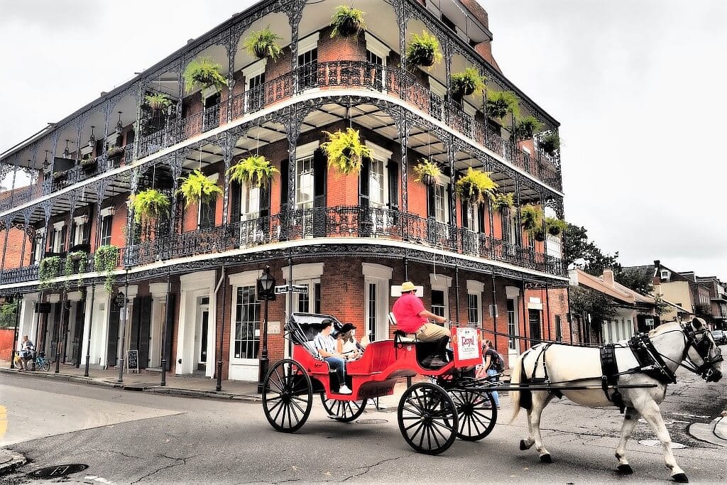 Nowy Orlean - Dzielnica Francuska 18 Nowy Orlean prezjazdzka powozem