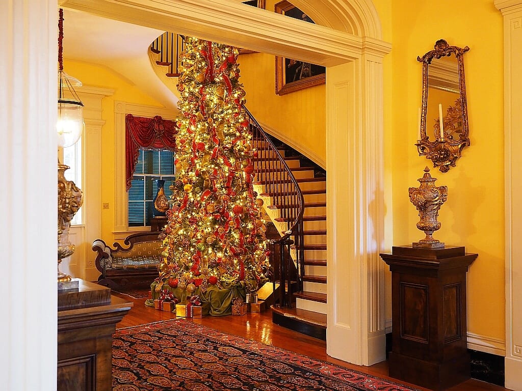 Chocktaw Hall choinka